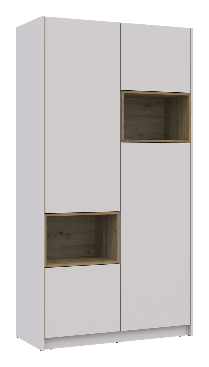 Шафа для одягу з нішею Doros Дейл Кашемір/Дуб Артізан 2 ДСП 115.2х52х220 (80737725) 3