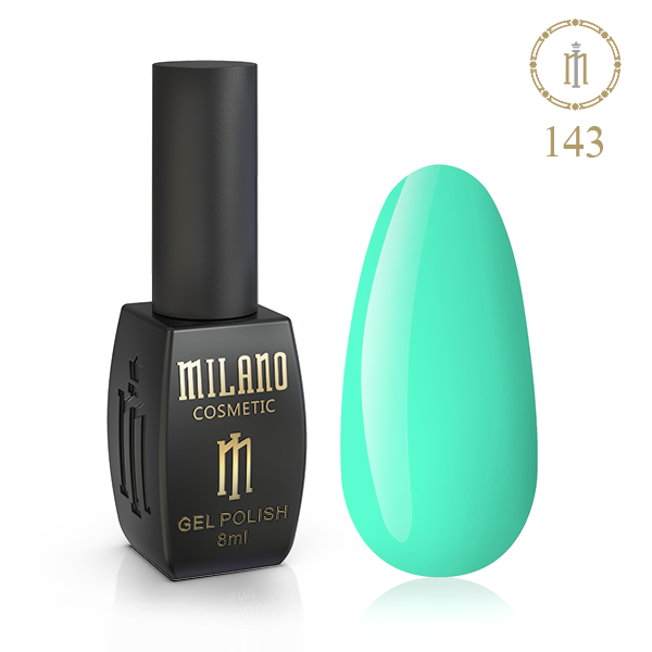 

Гель Лак MILANO 8 Мл № 143 (Карибский Зеленый), Зелёный