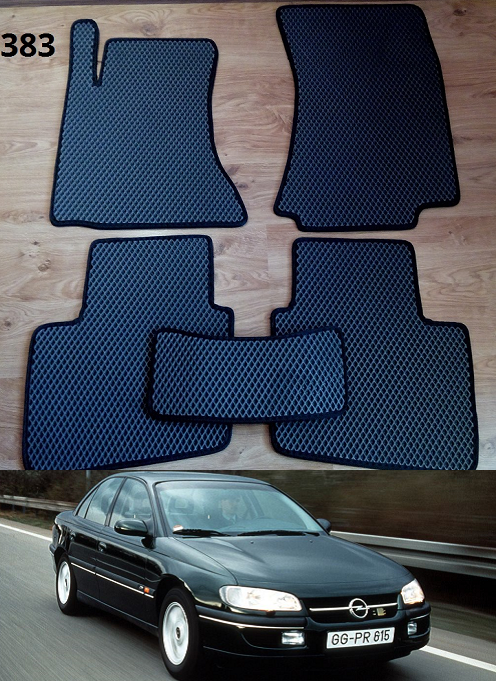 

Коврики ЕВА в салон Opel Omega B '94-03, Черный