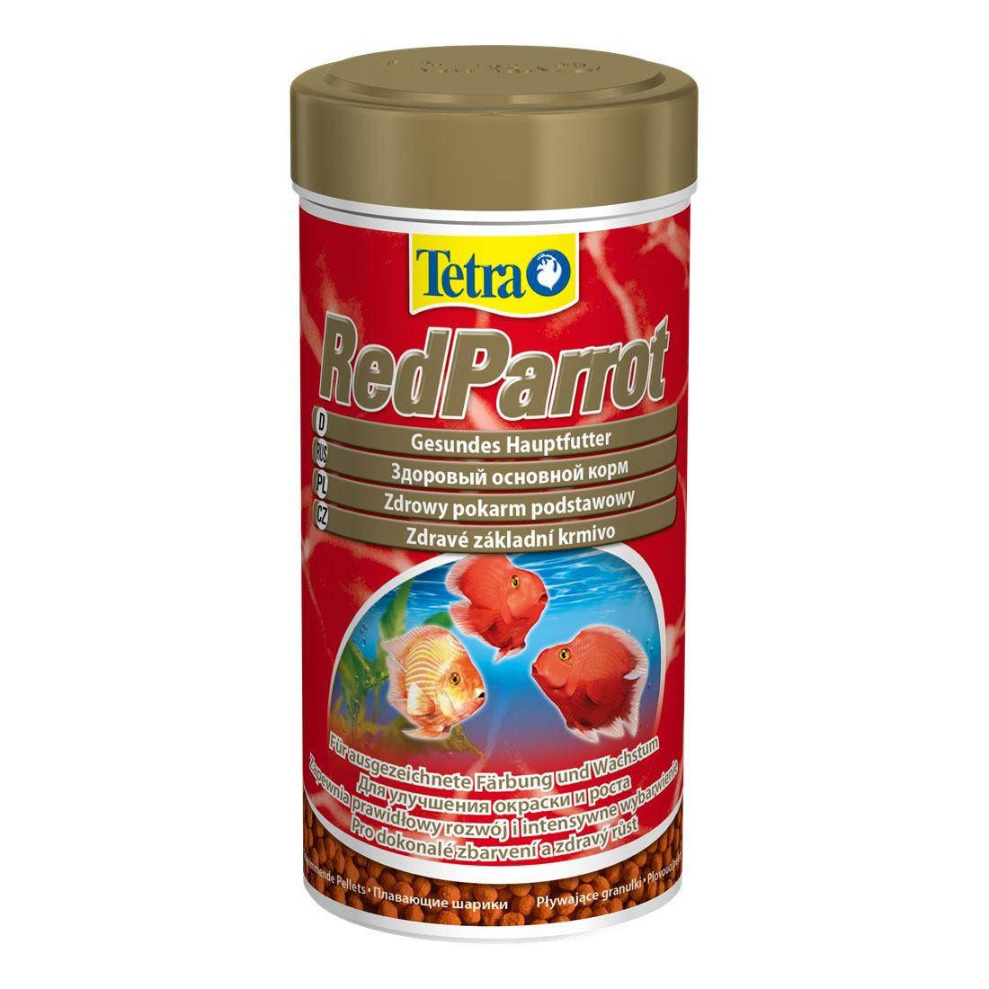 

Корм Tetra Red Parrot 1 л в гранулах для рыб вида красный попугай