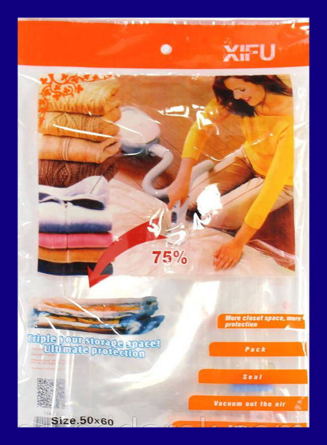 

Вакуумный пакет Vacuum Bag 50x60 см! Хорошее качество, Белый
