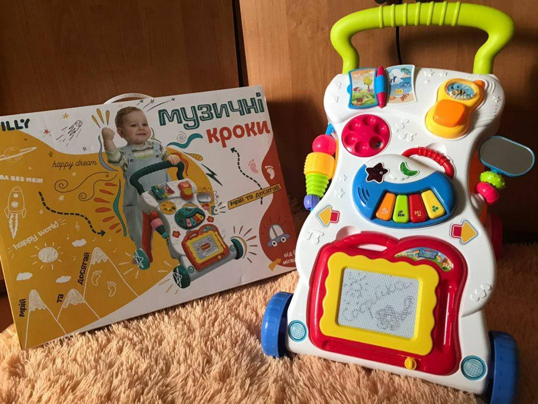 

Каталка ходунки Huanger 666-16 HE0801,, Белый