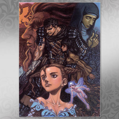

Плакат Аниме Berserk 003_Berserk