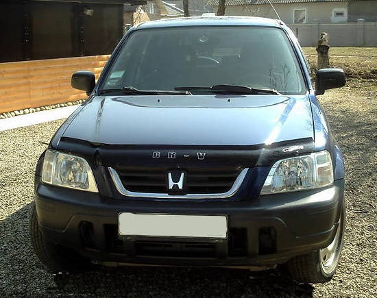 

Дефлектор капота (мухобойка) Honda CR-V 1995-2002 (хонда срв)