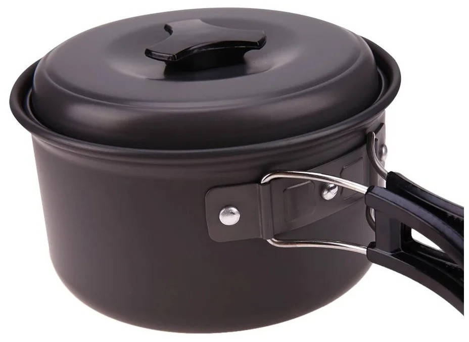 

Набор посуды походный Cooking Set SY-300, Черный