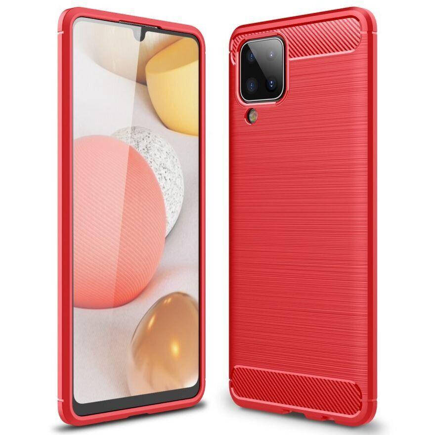

TPU чехол накладка Urban для Samsung Galaxy A12 (на самсунг а12) (4 цвета) красный