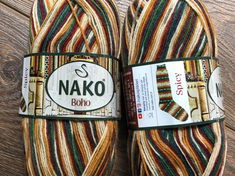 

Пряжа Boho Nako-82442
