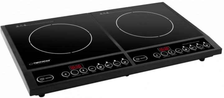 

Плита индукционная - двойная Esperanza EKH008 St. Maria 2000Вт+2000Вт