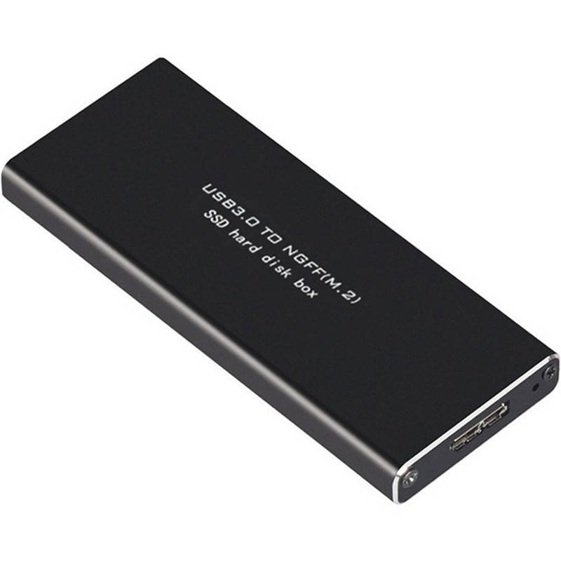 

Внешний карман U&P WAZ-HC2 для M.2 SSD (NGFF) SATA - USB 3.0 Black (WAZ-HC2-BK)