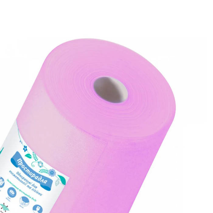 

Простынь одноразовая Doily лиловая в рулоне 0,6х100 м, Лиловый