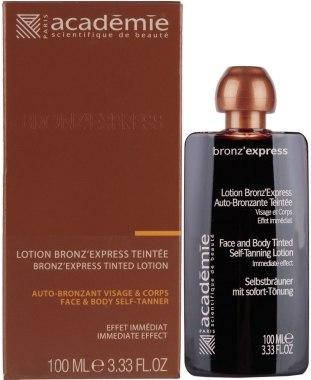 

Лосьон-автозагар для лица и тела Academie Bronz’Express Lotion 100ml 50ml