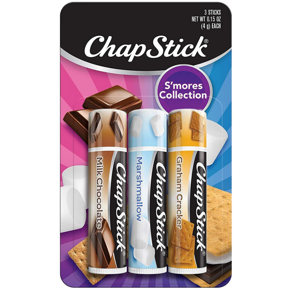 

Набор бальзамов для губ "Смор" ChapStick S'mores Collection 3 х 4 г