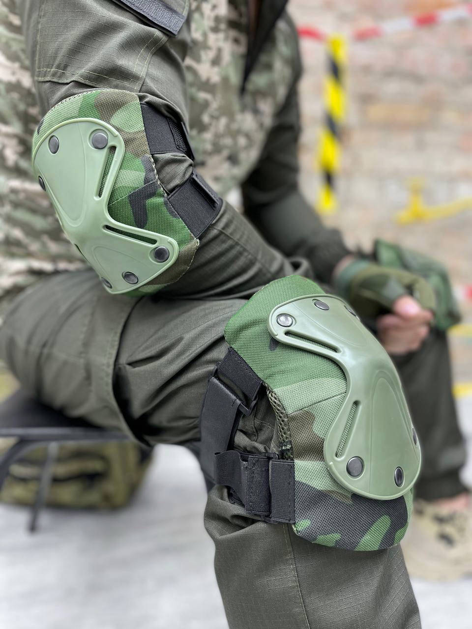 

Тактичні військові наколінники та налокотники