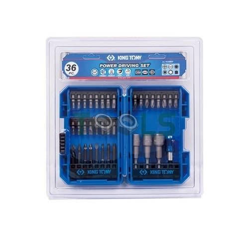 

Набор бит и торцевых головок 1/4" 36ед KING TONY