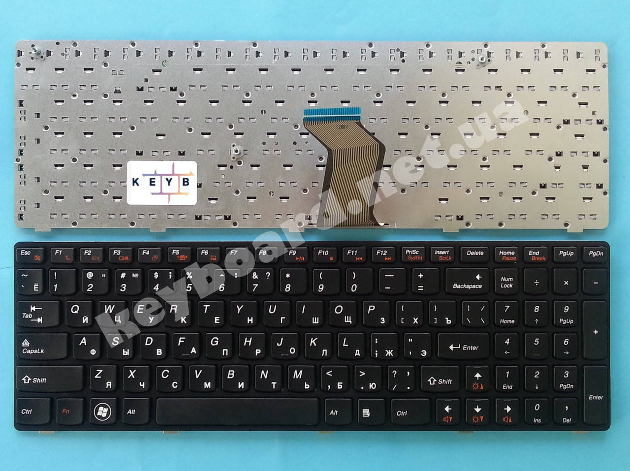 

Клавиатура для ноутбука Lenovo V580C, V580, Черный