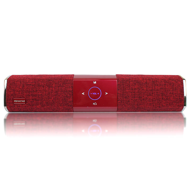 

Беспроводная портативная Bluetooth колонка Hopestar A3 красная 140057