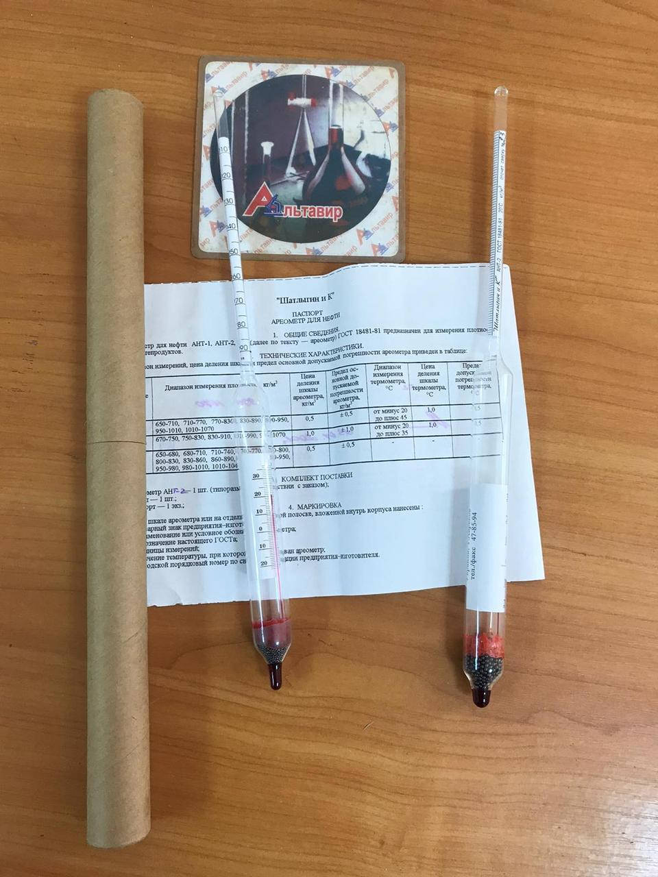 

Ареометр АНТ-2 830-910