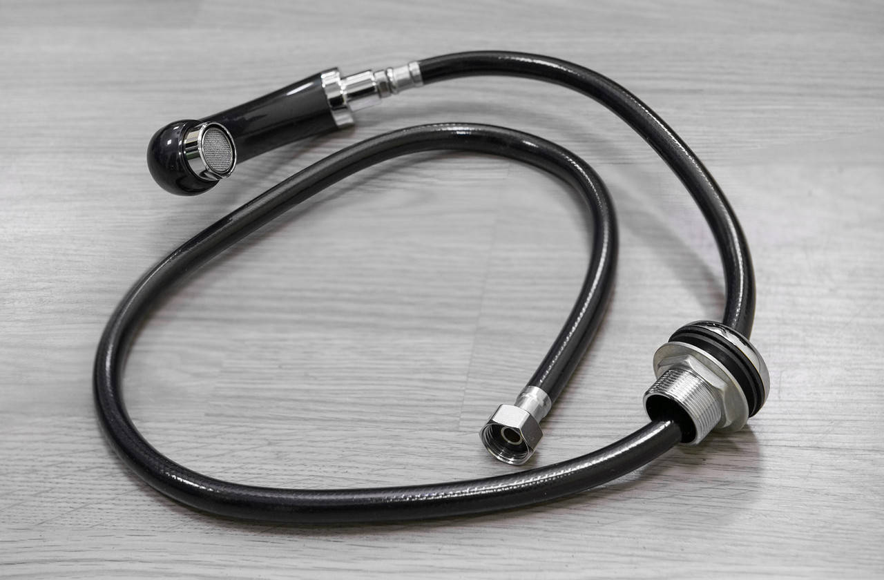 

Душик со шлангом для парикмахерской мойки, Черный