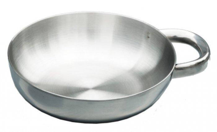 

Миска с ручкой Tramp TRC-050 850 мл, Серый
