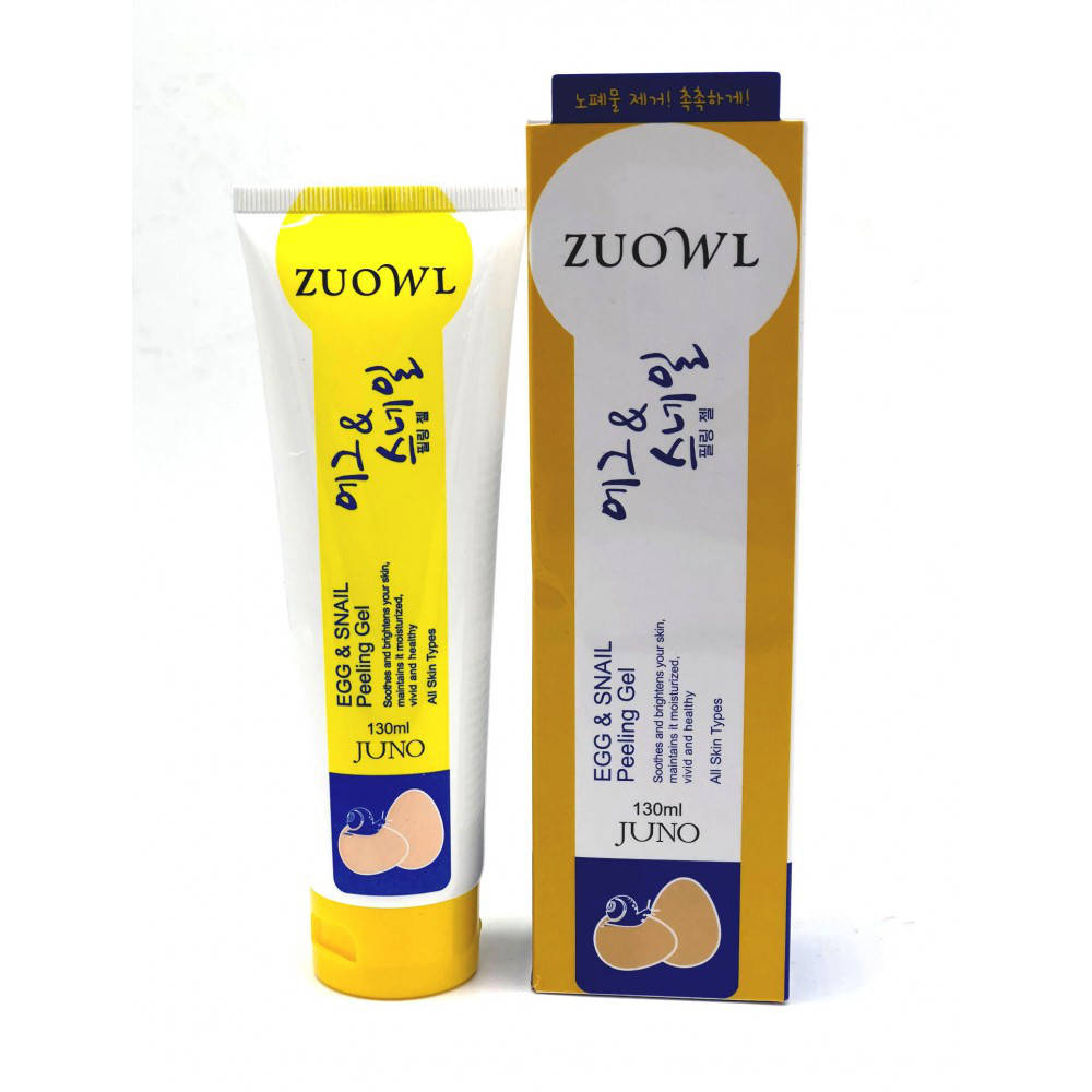 

Пилинг-гель для лица Juno Zuowl Egg & Snail Peeling Gel Яйцо и улитка