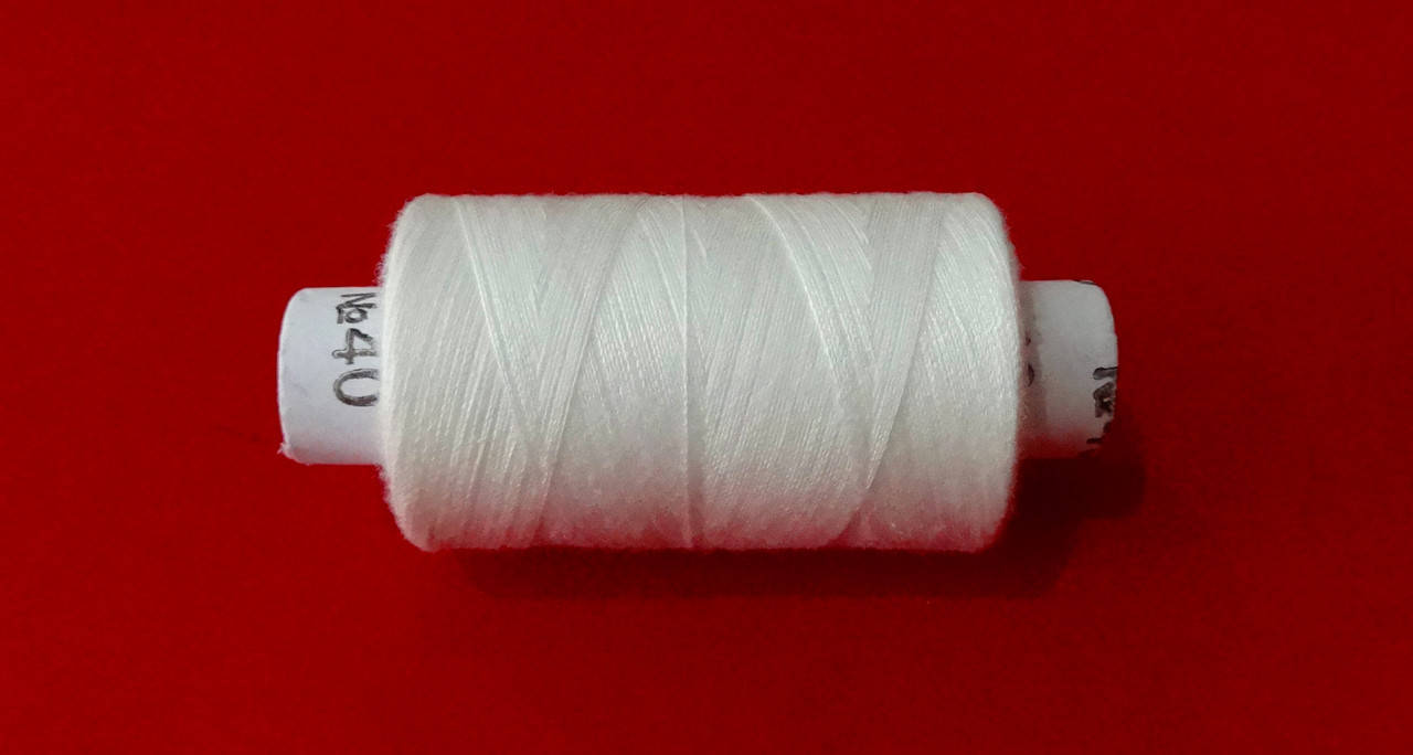 

Нить "Peri" 100% п/э - 40/2 - 400Y № белый оптик