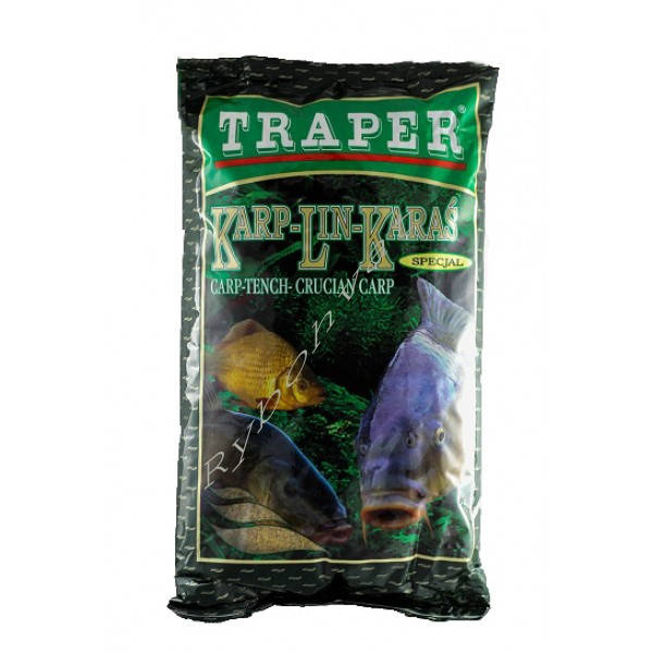 

Прикормка Traper Spesial Karp - Lin - Karaś specjal 1kg