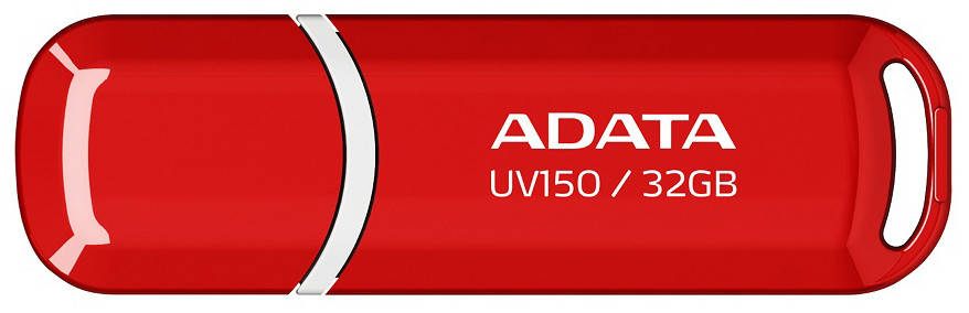 

USB накопитель ADATA UV150 32GB USB 3.2 Red (AUV150-32G-RRD)