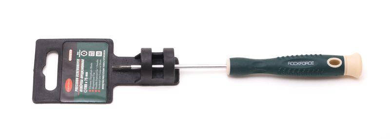 

Отвертка TORX с отверстием ювелирная T9Hх75мм ROCKFORCE RF-73707509