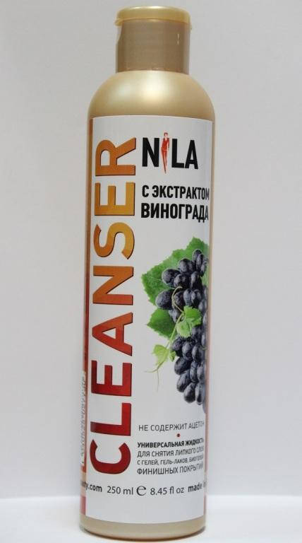

СРЕДСТВО ДЛЯ СНЯТИЯ ЛИПКОГО СЛОЯ Nila Cleanser(в ассортименте), 250 мл
