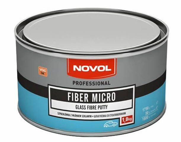 

Шпатлевка стекловолокно FIBER NOVOL Micro 1800 г