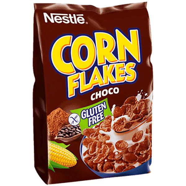 

Nestle Corn Flafes, Безглютеновый Готовый завтрак с какао, 450 г, м/у