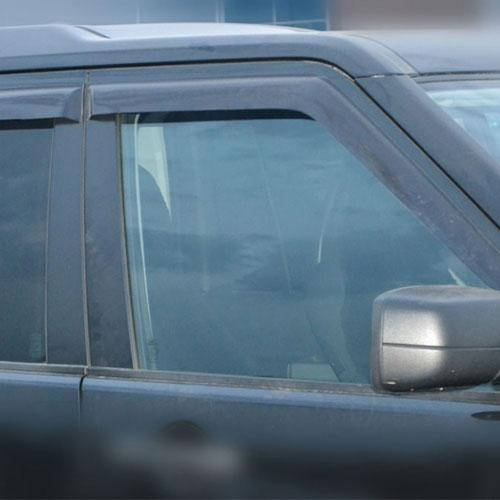 

Дефлекторы окон ветровики Ленд Ровер Дискавери 4 Land Rover Discovery IV 09-16 КТ (Накладные)