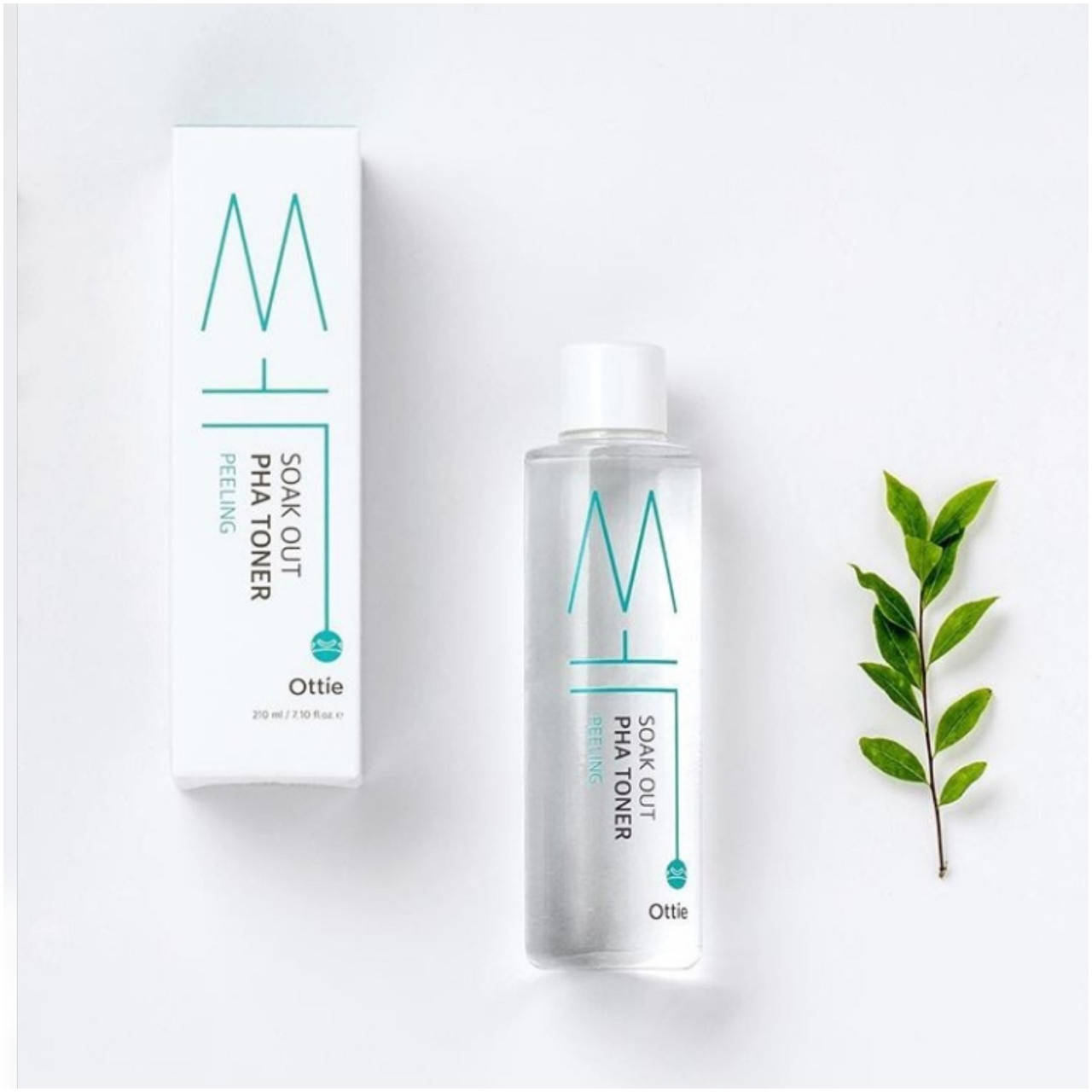 

Пилинг-тонер с РНА кислотами и экстрактом алоэ Ottie Soak Out PHA Toner Peeling