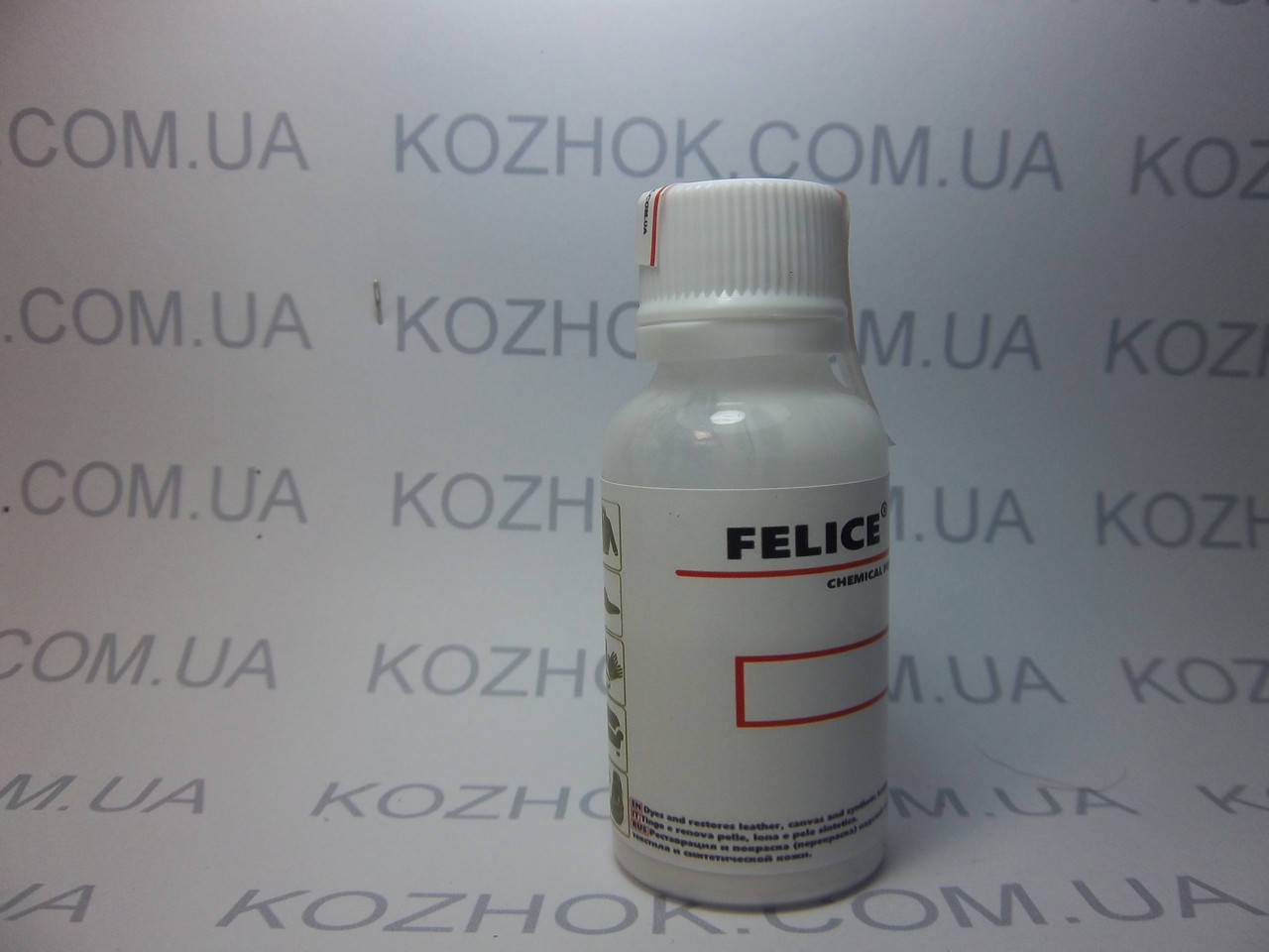 

Очиститель для кожи Felice безцветный (25 мл)Краска для кожиДля обуви,гладкой кожи, кожгалантереи, кожаной меб