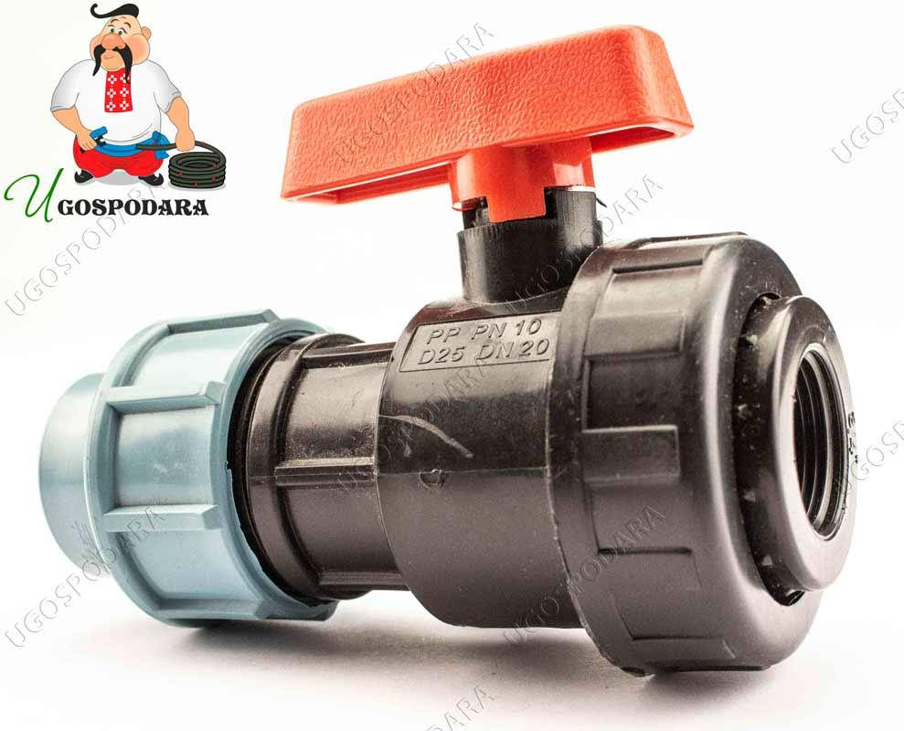 

Кран шаровый 3В Santehplast 32х1" (32х1")