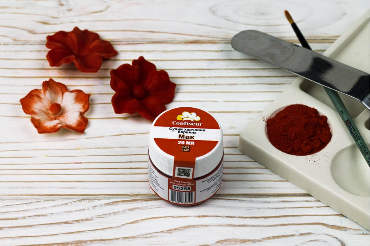 

Барвник сухий Confiseur Мак 20 мл