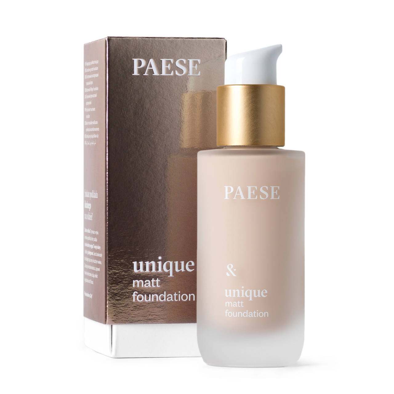 

Тональный крем UNIQUE MATT FOUNDATION PAESE №: (601-N) porcelain