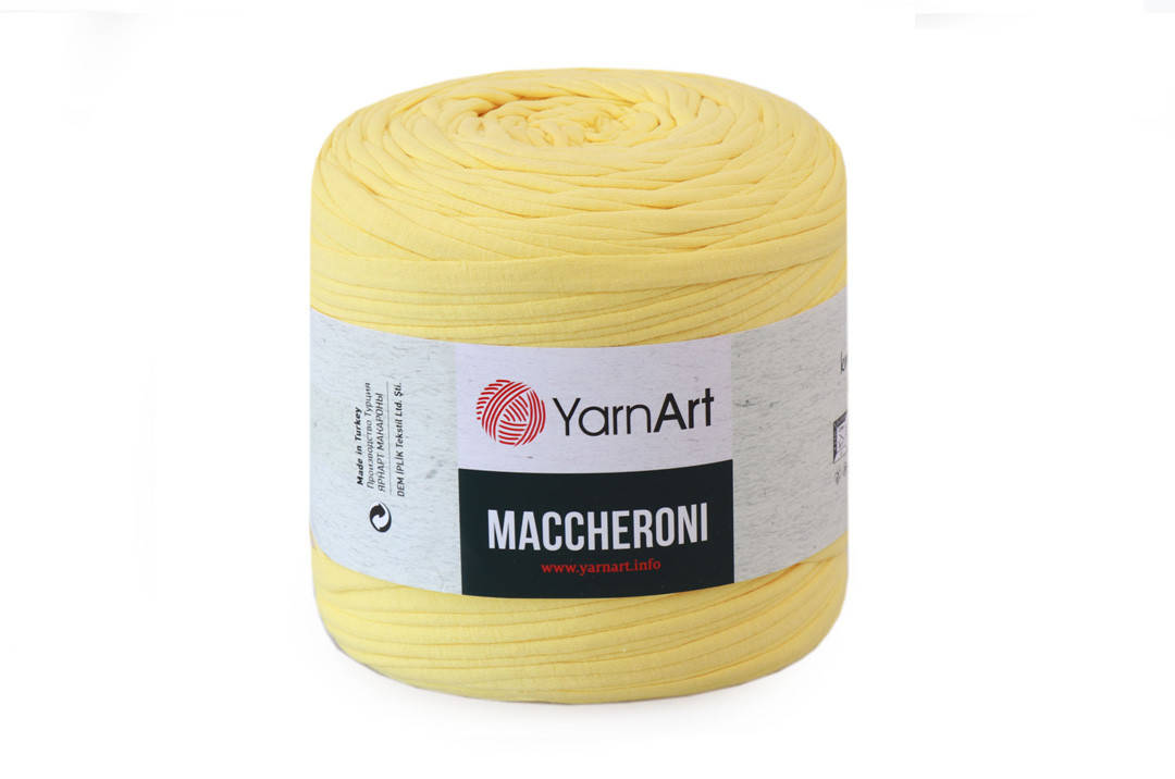 

YarnArt Maccheroni, Светло-желтый