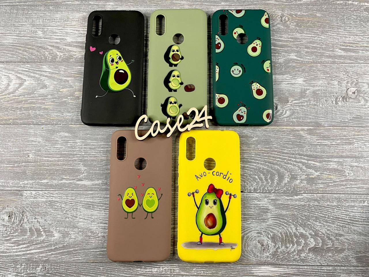 

Чехол New Avocado case на Xiaomi Redmi 7 (5 видов), Разные цвета