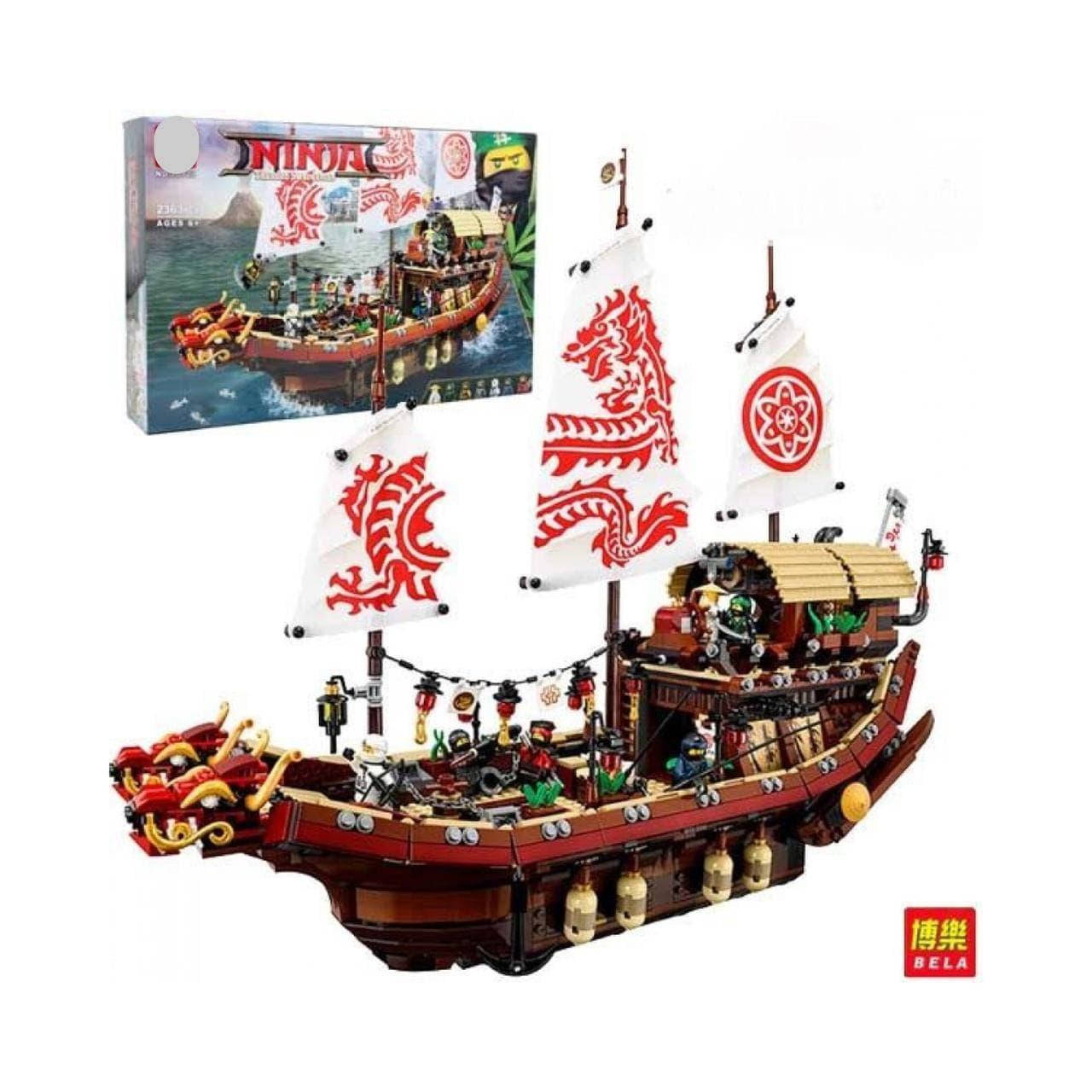 Летающий Корабль Мастера Ву Лего Купить