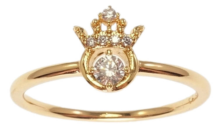 

Кольцо Xuping Позолота 18K "Королевский кристалл" р.18.5