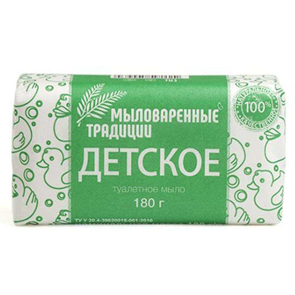 

Мило туалетне "Миловарні традиції" 180г Дитяче