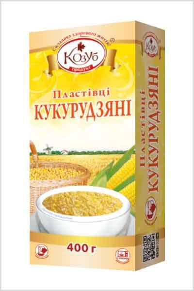 

Пластівці кукурудзяні 400г Козуб