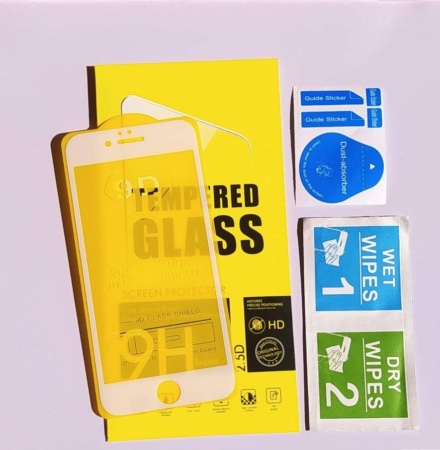 

Захисне скло iPhone 6 /6S (Full Glue 9D) защитное стекло, Белый