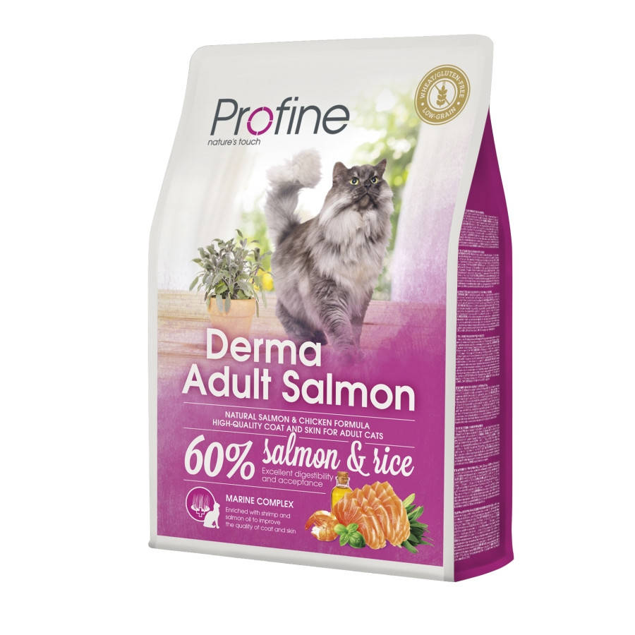 

Сухой корм Profine Cat Derma для длинношерстных кошек 2кг
