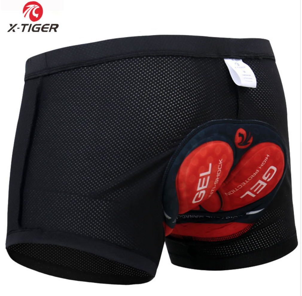 

Велосипедные трусы-шорты X-Tiger Pro 5D 2018 с гелиевой прокладкой ("памперсом")