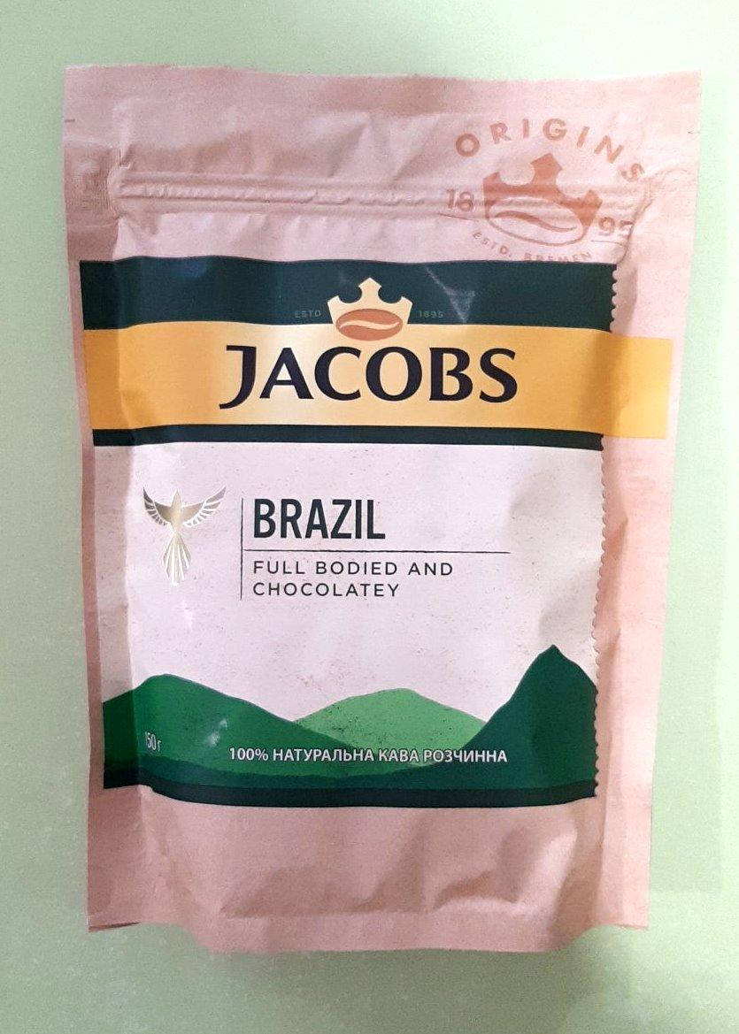 

Кофе Jacobs Origins Brazil 150 г растворимый