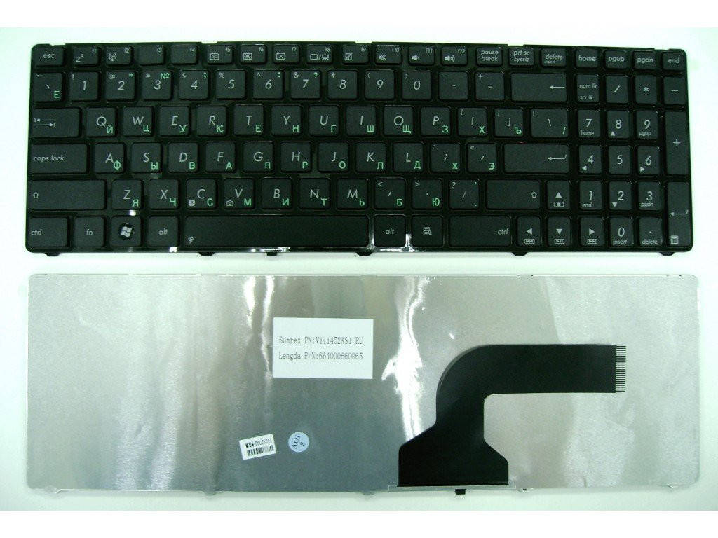 

Клавиатура для ноутбука ASUS MP-10A73SU-5281, Черный