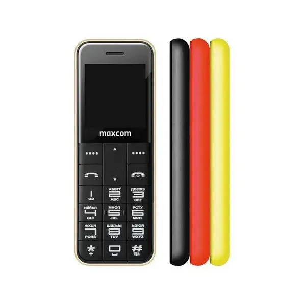 

Кнопочный телефон Maxcom MM111 Black, Черный