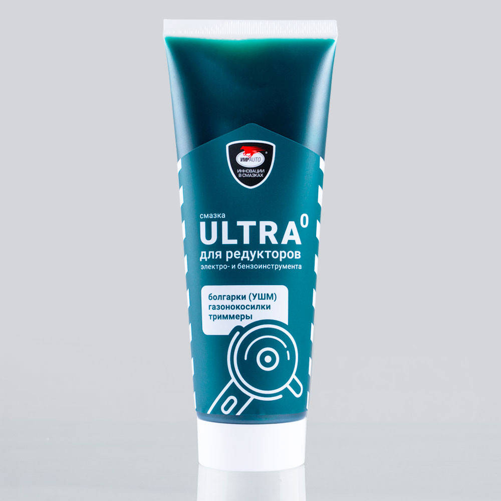 

Смазка ULTRA-0 200гр Зеленая для редукторов электро и бензоинструмента. 1003